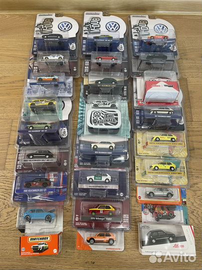 Продам коллекцию моделей vw golf mk1