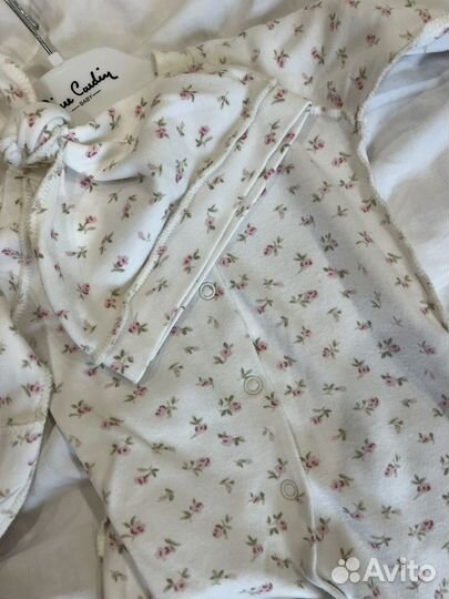Нательный комбинезон для девочки 56-62 размер
