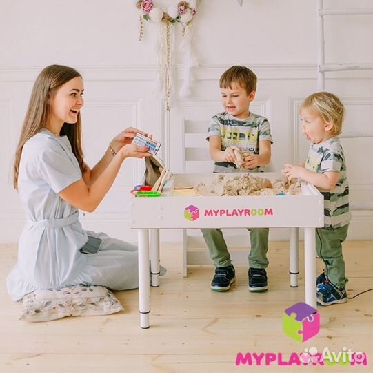 Световая песочница myplayroom с открытым пеналом