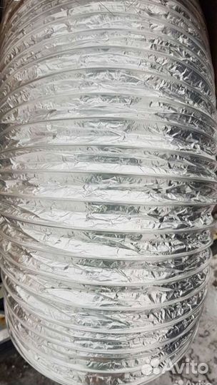 Воздуховод гибкий неизолированный 10 м