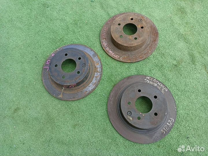 Тормозной диск задний Nissan Qashqai J10