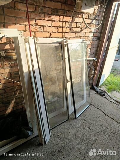 Окна пластиковые бу