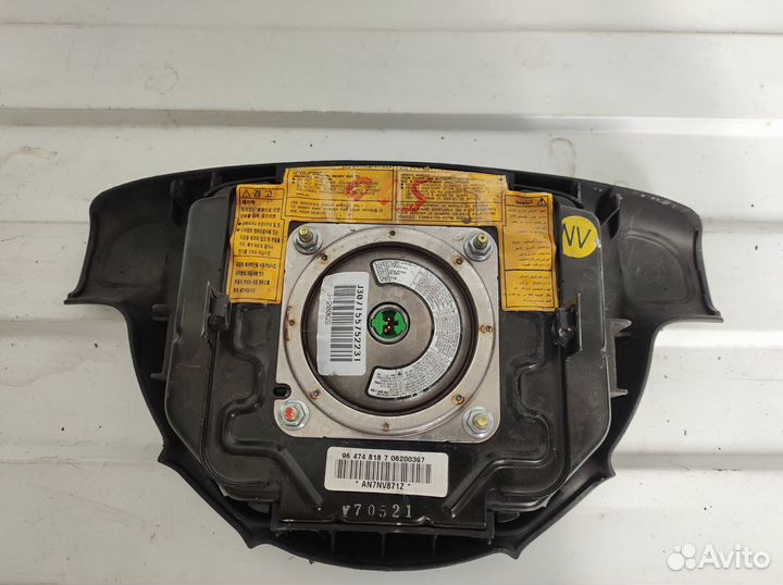 Подушка безопасности водителя Chevrolet lacetti