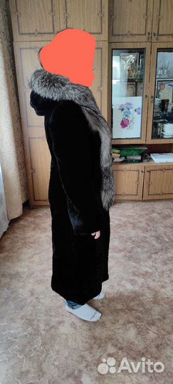 Шуба мутоновая 46