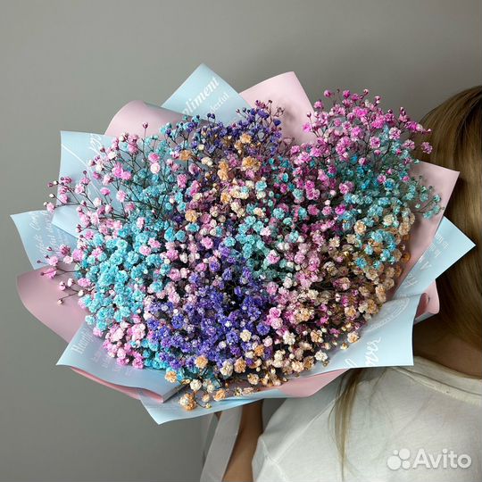 Букет из гипсофилы москва