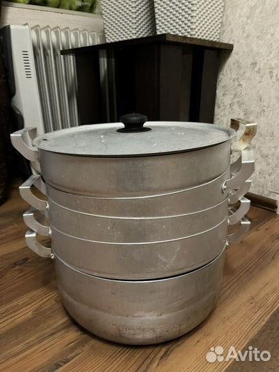 Мантоварка алюминиевая