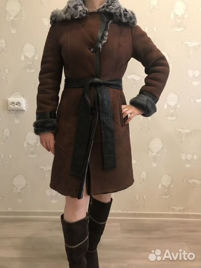 Дубленка снежная королева