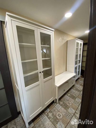 Стенка IKEA hemnes хемнес(витрины/тумба/полка)