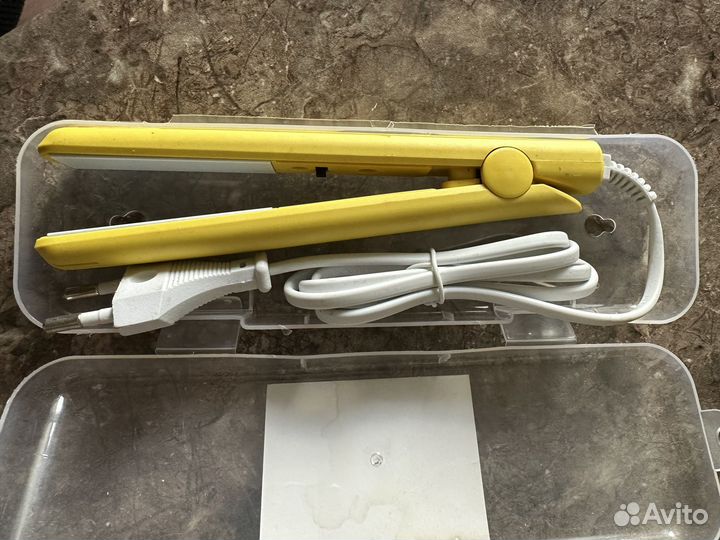 Дорожный выпрямитель утюжок