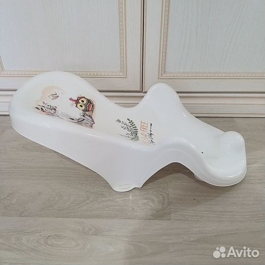 Горка для купания Tega Baby DZ Слоник белая