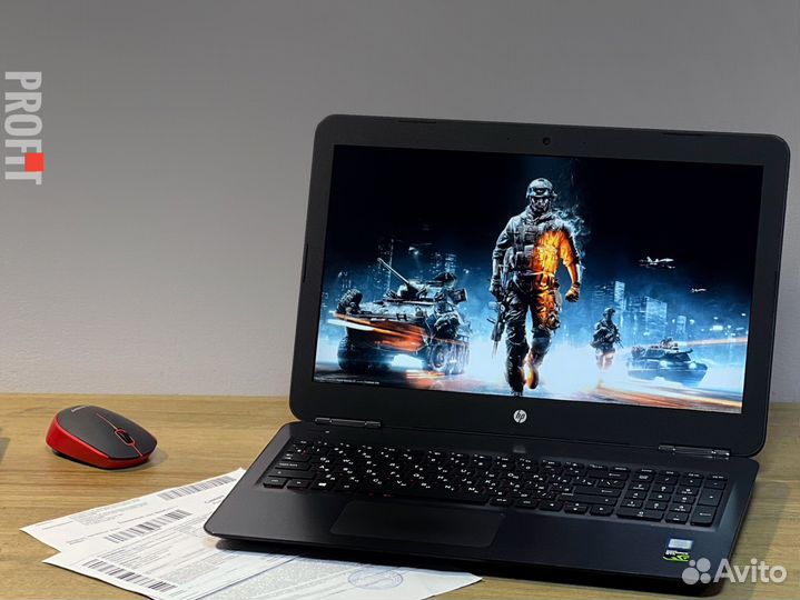 Игровой Ноутбук HP Omen i5 GTX-950