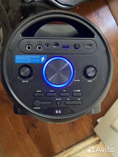 Bluetooth колонка sven на гарантии