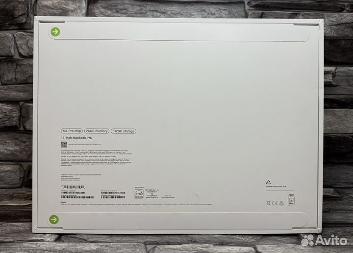 Macbook Pro 14 M4 Pro 24 512gb Новый