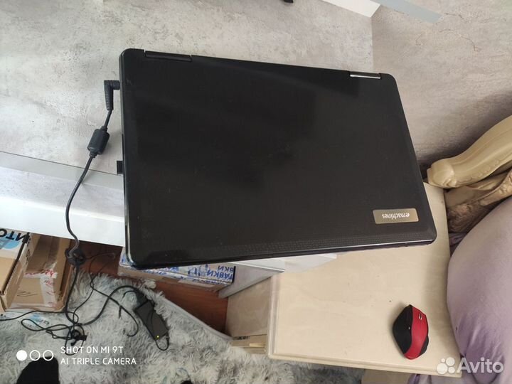 Ноутбук eMachines E725 проц 2ядра по 2,20гц озу4гб