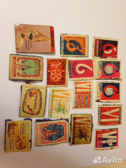 Этикетки спичечные