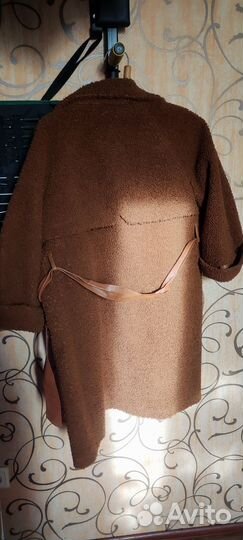 Пальто женское тедди 46 размер