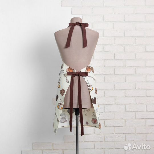 Фартук для кухни с прихваткой 