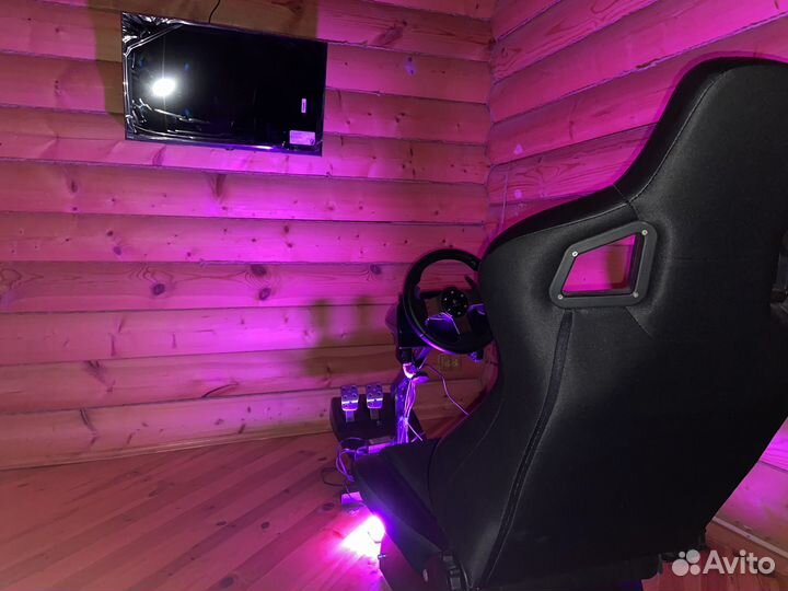 Игровой Руль logitech g27 c Креслом