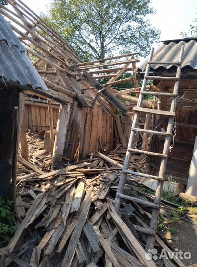 Демонтаж хоз построек, Гаражей