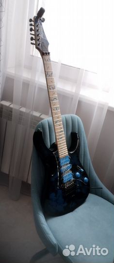Ibanez premium JEM77P-BFP blue floral pattern