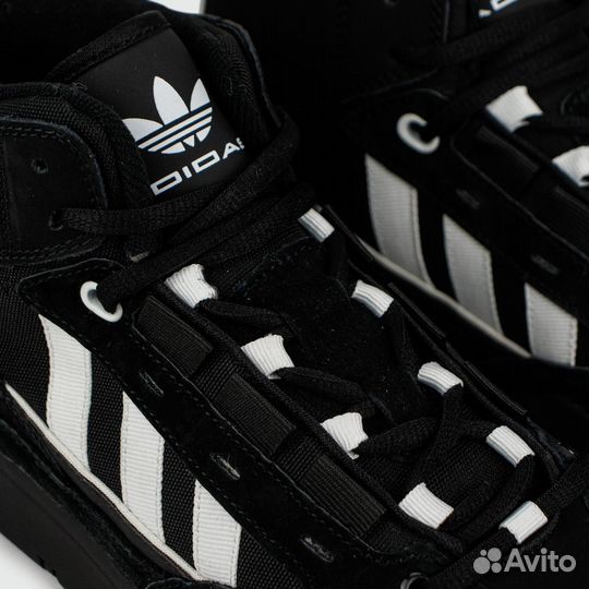 Кроссовки Adidas ADI2000 Black with Fur