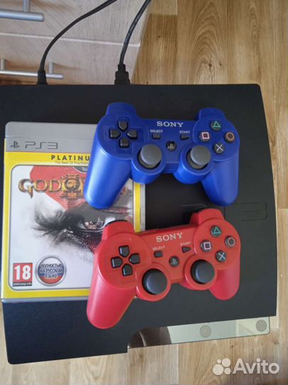 Sony PS3 Slim 320гб, прошитая