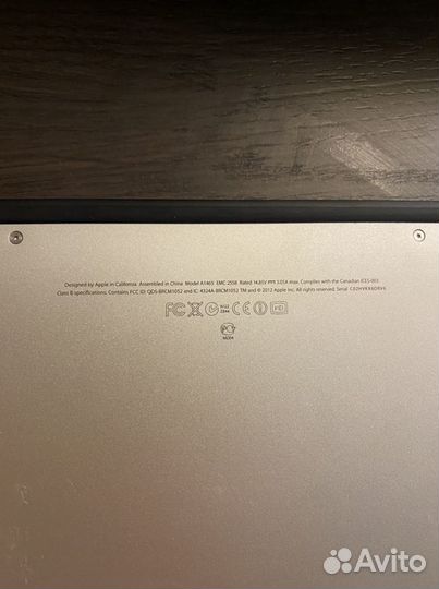 Apple MacBook Air 11 2012