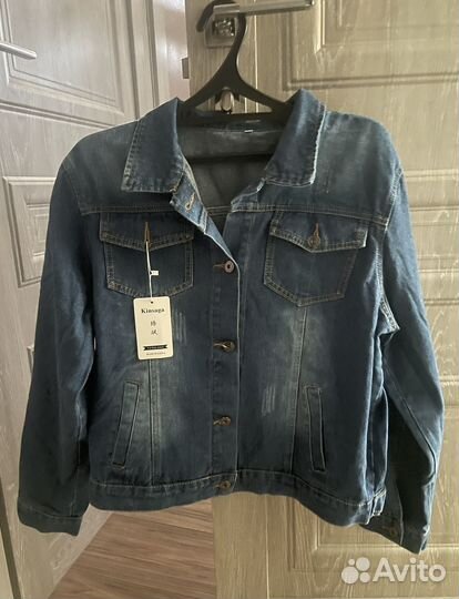 Джинсовая куртка женская 52 54