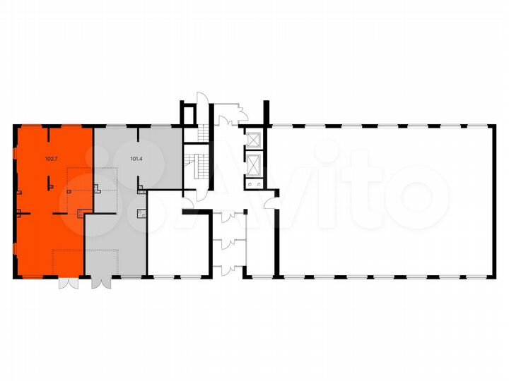 Продам помещение свободного назначения, 102.7 м²