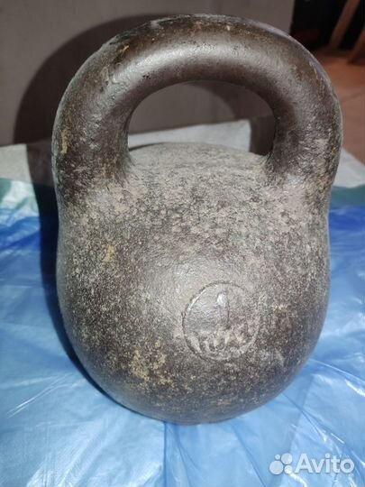 Гиря чугунная. 1 пуд