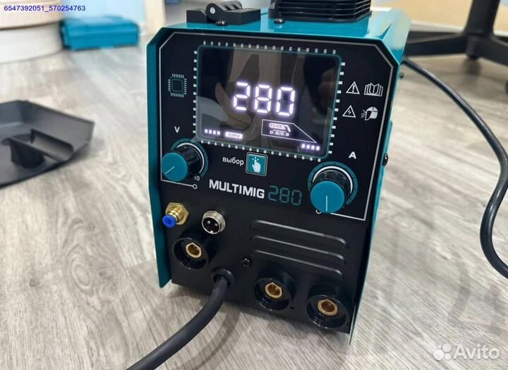 Сварочный аппарат роторм 4в1 mma mig flux lift tig (Арт.40510)