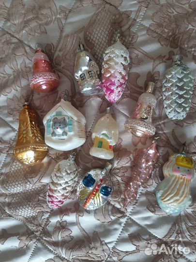 Елочные игрушки СССР