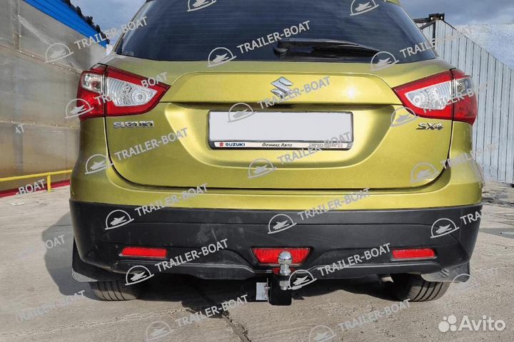 Фаркоп Suzuki SX4 13-17 II под квадрат, 50мм 57324