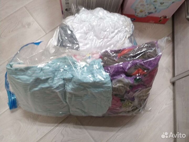 Детские вещи от 0-12 месяцев пакетом