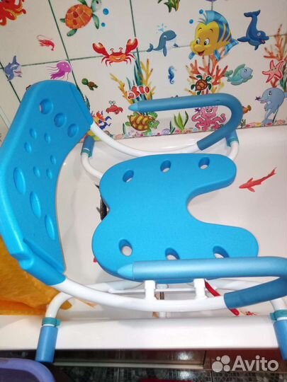 Сиденье для ванны поворотное