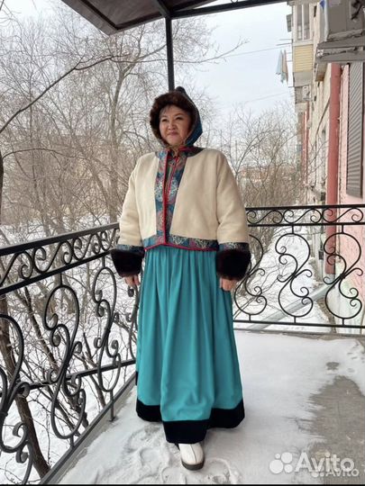 Бурятский национальный костюм