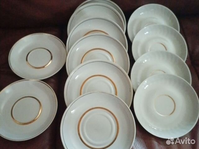 Чайные блюдца СССР