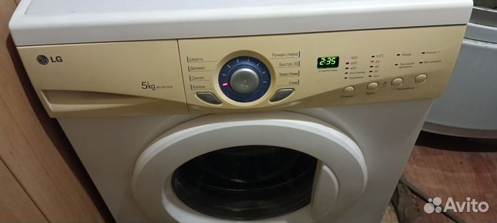Стиральная машина бу lg 5 кг