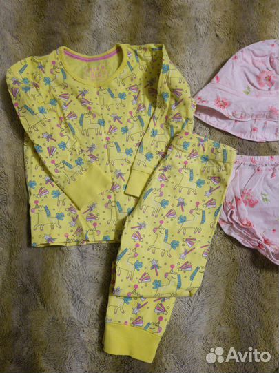 Вещи пакетом для девочки на рост 98