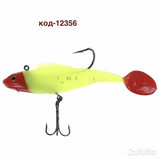 Рыбка силиконовая оснащенная SkyFish DWY 10cm