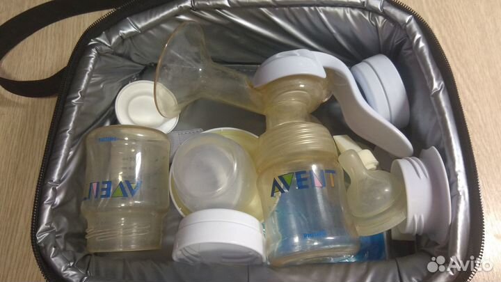 Молокоотсос Avent ручной набор