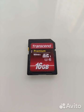 Карта памяти Transcend sdhc Premium 16GB