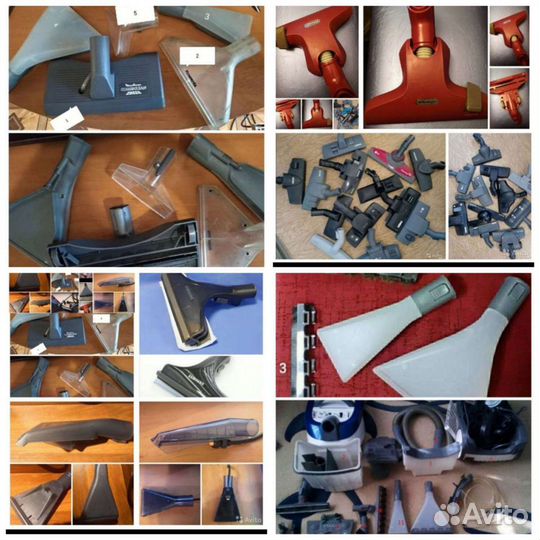 Щётки насадки на моющии бытовые пылесосы