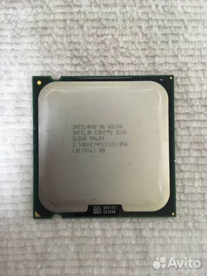 Процессоры Core2Quad Q8300 и Xeon