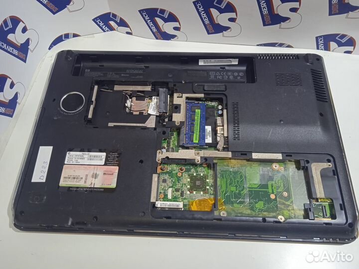 Ноутбук hp pavilion dv7-3050er на запчасти