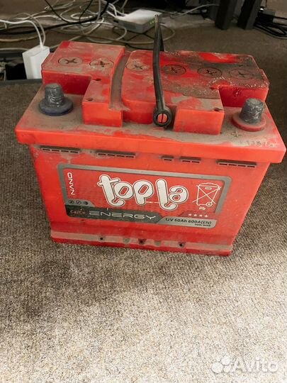 Аккомулятор на авто 60 Поло