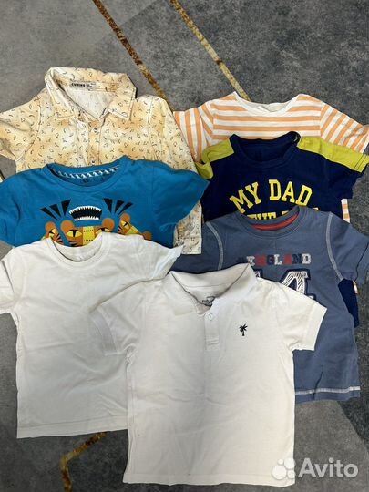 Вещи пакетом на мальчика 98 hm acoola gj kiabi