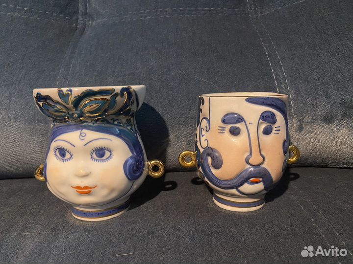 Одарка и Карась фарфор