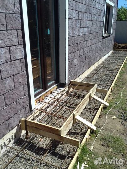 Отмостка, крыльцо, фундамент,опалубка 45