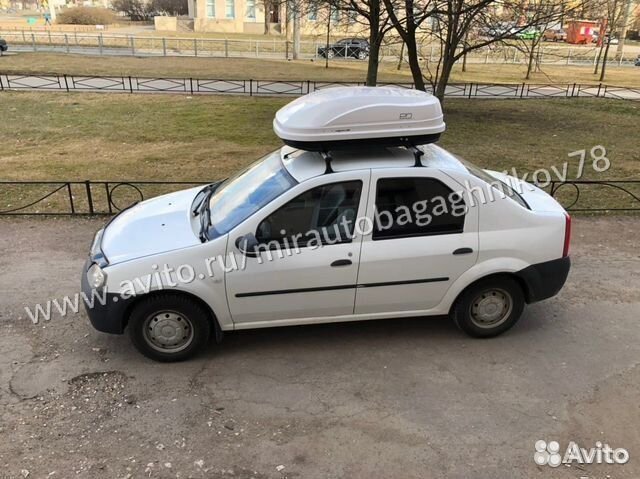 Грузовой бокс на крышу. Magnum. Монтаж